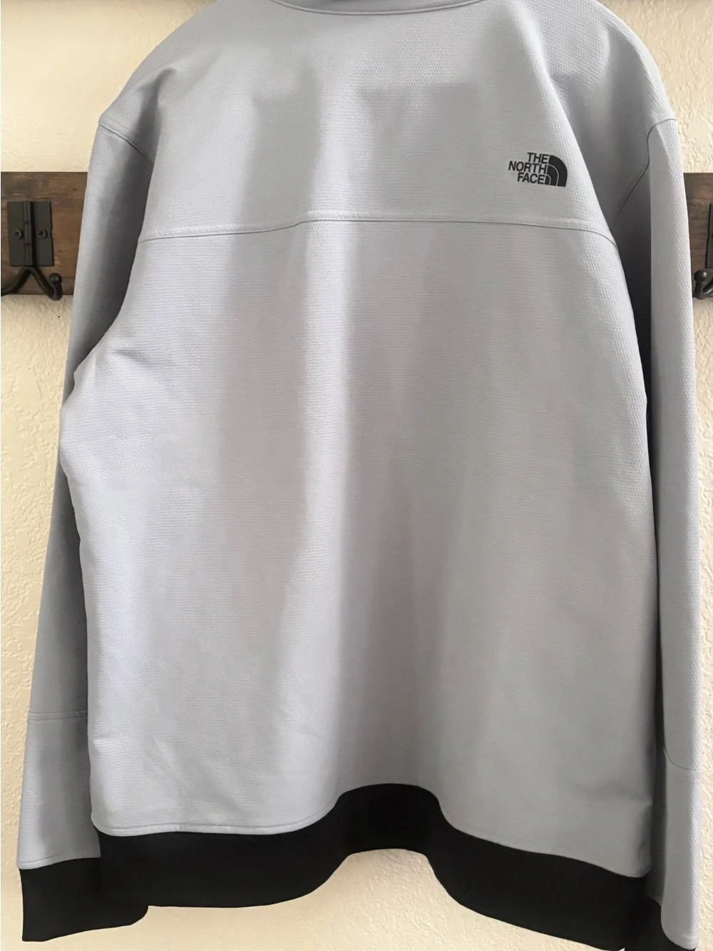The North Face Men’s Light Gray Performance Full-Zip Jacket
